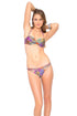 Luli Fama Gipsy Soul Strappy Brazilian Ruched Back Bottom